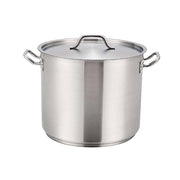 Induction 40 quart Stock Pot Stainless Steel Bakery Wholesalers