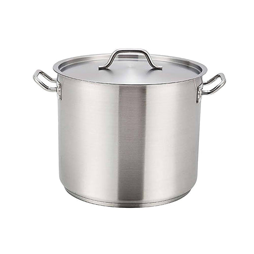 Induction 40 quart Stock Pot Stainless Steel Bakery Wholesalers