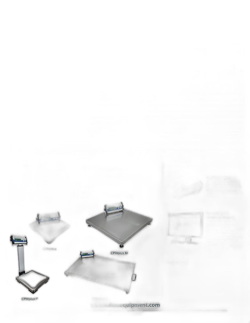 CPWplus 15P Bench Scale Bakery Wholesalers
