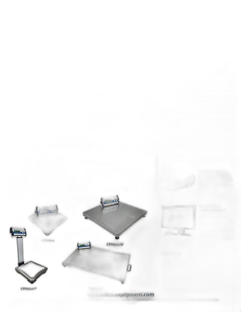 CPWplus 15 Bench Scale Bakery Wholesalers