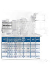 Federal Industries (ITDSS6034-B18)-Non-Refrigerated-(Sliding Doors on Front) 48" x 52"(H) Self Service Case w/Straight Glass 120V (Copy) - Bakery Wholesalers