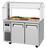 Turbo Air JBT-48-N 47" Stainless Steel Refrigerated Buffet Display Table - Donut-Equipment.com