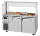 Turbo Air JBT-60-N 59" Stainless Steel Refrigerated Buffet Display Table - Donut-Equipment.com