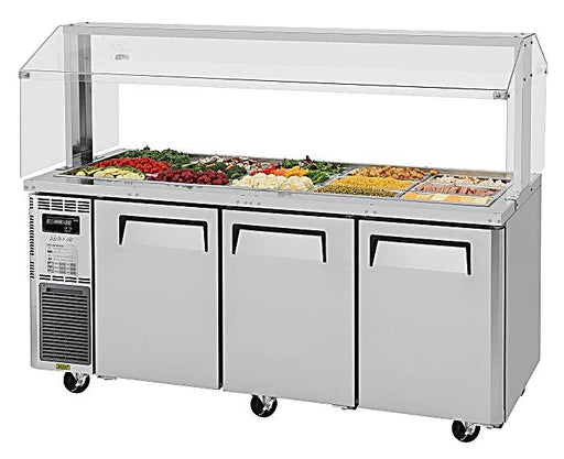 Turbo Air JBT-72-N 71" Stainless Steel Refrigerated Buffet Display Table - Donut-Equipment.com