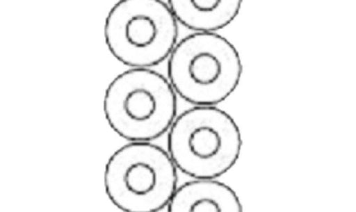 Junior Round Two Row Donut Cutter Bakery Wholesalers