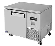 Turbo Air JUF-44D-N J Series 44" Extra Deep Undercounter Freezer w/ 2 Drawers & Side Mounted Compressor - Donut-Equipment.com