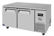 Turbo Air JUF-67D-N J Series 67" Extra Deep Undercounter Freezer w/ 2 Drawers & Side Mounted Compressor - Bakery Wholesalers
