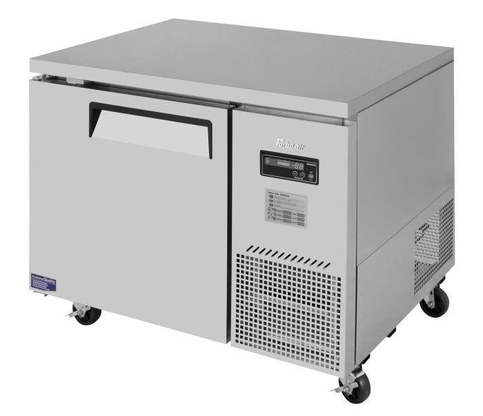 Turbo Air JUR-44D-N J Series 44" Extra Deep Undercounter Refrigerator w/ 2 Drawers & Side Mounted Compressor - Bakery Wholesalers