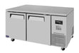 Turbo Air JUR-67D-N J Series 67" Extra Deep Undercounter Refrigerator w/ 2 Drawers & Side Mounted Compressor - Bakery Wholesalers