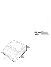 Latitude Compact Bench Scale LBX 3 Bakery Wholesalers