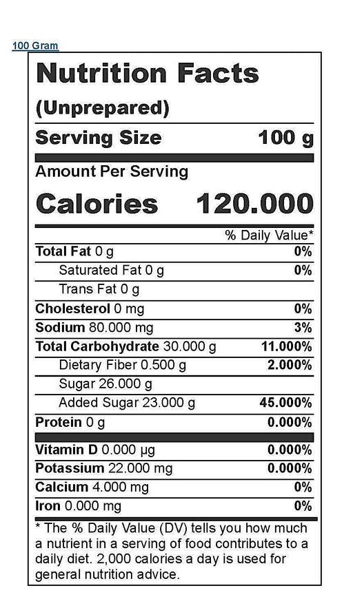 Lawrence Foods Peach EZ Squeeze Pak, 2 Pounds, 12 Per Box Bakery Wholesalers