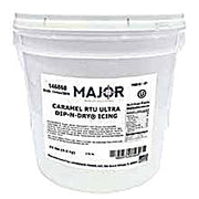 Major Caramel Dip & Dry Icing- 22 pound pail Bakery Wholesalers