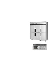 Turbo Air M3F72-6-N M3 Series 78" Solid Half Door Reach In Freezer - Donut-Equipment.com