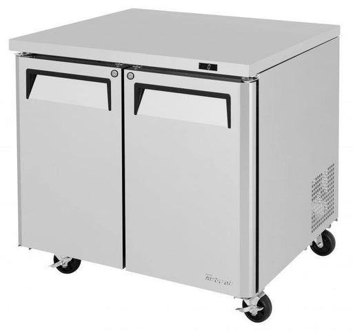 Turbo Air MUF-36-N 36 1/4" W Undercounter Freezer w/ 1 Section & 2 Solid Doors - Bakery Wholesalers