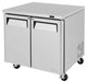 Turbo Air MUF-36-N 36 1/4" W Undercounter Freezer w/ 1 Section & 2 Solid Doors - Bakery Wholesalers