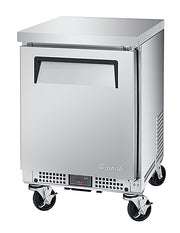Turbo Air M3 MUR-20S-N6 20" Shallow Depth Low Profile Undercounter Refrigerator with 1 Solid Door - Donut-Equipment.com