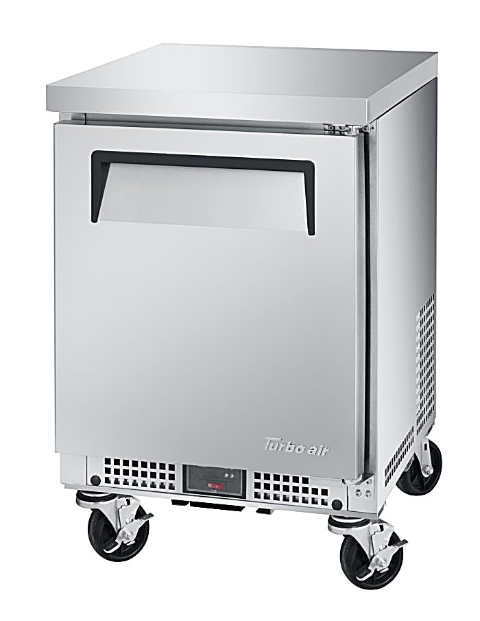 Turbo Air M3 MUR-20S-N6 20" Shallow Depth Low Profile Undercounter Refrigerator with 1 Solid Door - Donut-Equipment.com