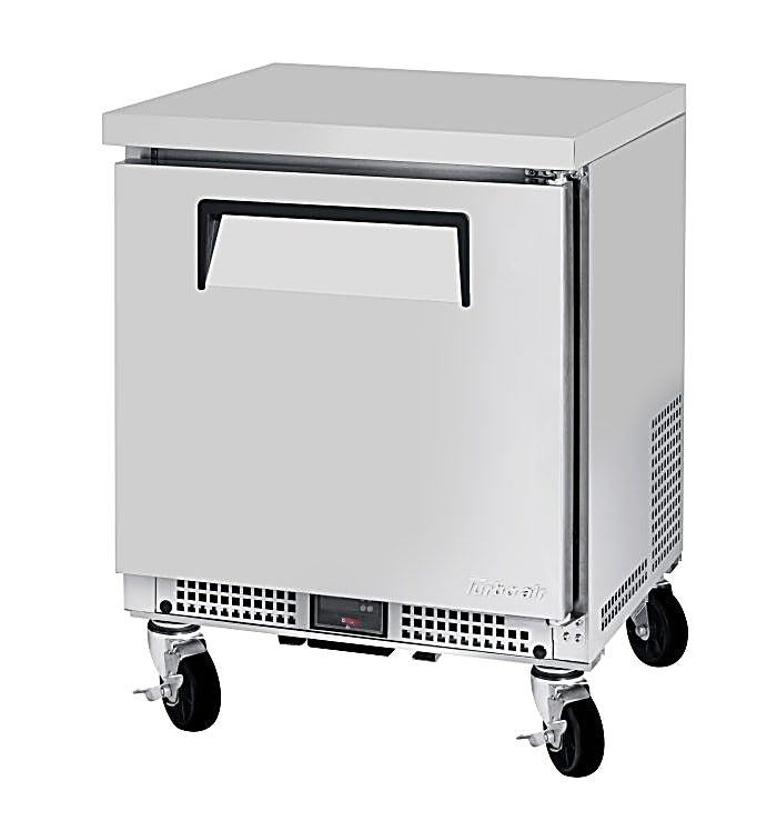 Turbo Air MUR-24S-N6 M3 Series 24" Shallow Depth Undercounter Refrigerator w/ 1 Section & Solid Door - Donut-Equipment.com