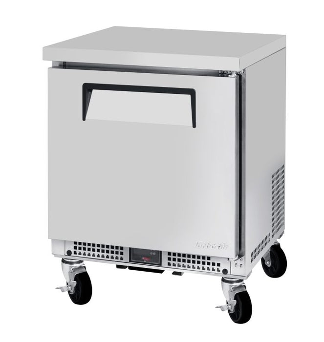 Turbo Air MUR-24S-N6 M3 Series 24" Shallow Depth Undercounter Refrigerator w/ 1 Section & Solid Door - Bakery Wholesalers