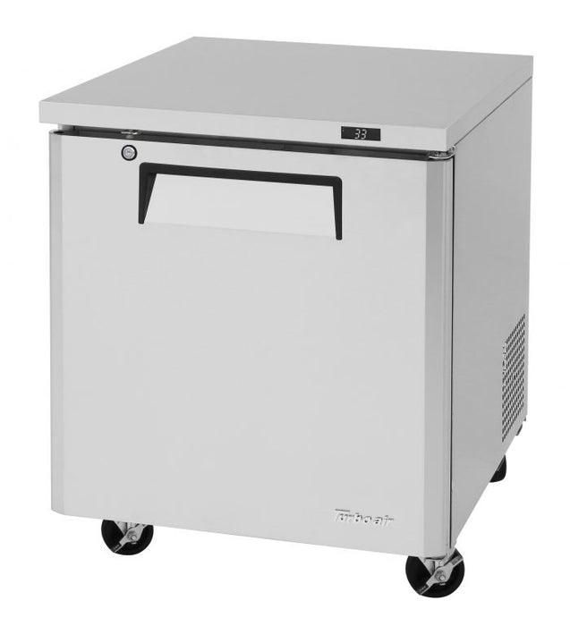 Turbo Air MUR-28-N 27 1/2" W Undercounter Refrigerator w/ 1 Section & Solid Door - Bakery Wholesalers