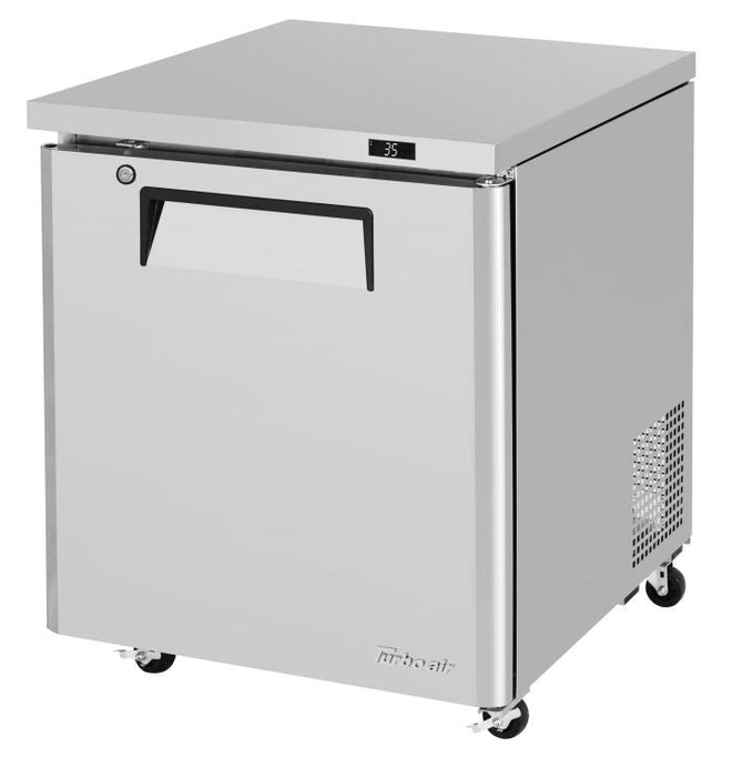 Turbo Air MUR-28L-N6 27 1/2" W Undercounter Refrigerator w/ 1 Section, Solid Door - Bakery Wholesalers