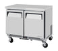 Turbo Air MUR-34S-N6 M3 Series 34" Shallow Depth Undercounter Refrigerator w/ 1 Section & 1 Solid Door - Bakery Wholesalers