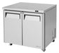 Turbo Air MUR-36L-N6 36 1/4" W Undercounter Refrigerator w/ 1 Section, 2 Solid Doors - Bakery Wholesalers