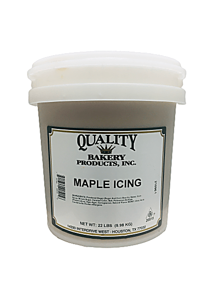 Maple Icing 22 Pounds Ready To Use Bakery Wholesalers