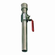 (MK-0557-11.5) Belshaw Donut Robot Mark II, Mark V, and Mark VI Fryer Straight Drain Valve for Support Table (2 Variables in Variants) - Bakery Wholesalers