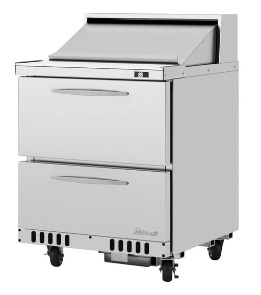 Turbo Air PST-28-D2-FB-N 27 1/2" PRO Series Sandwich/Salad Prep Table w/ Refrigerated Base - Donut-Equipment.com