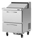 Turbo Air PST-28-D2-N 27 1/2" PRO Series Sandwich/Salad Prep Table w/ Refrigerated Base - Donut-Equipment.com