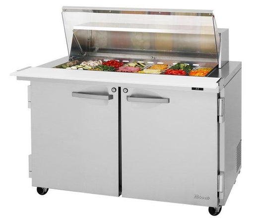 Turbo Air PST-48-18-N-CL 48 1/4" PRO Series Mega Top Sandwich/Salad Prep Table w/ Refrigerated Base - Donut-Equipment.com