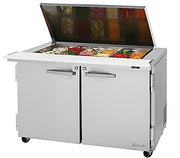 Turbo Air PST-48-18-N-FL 48 1/4" PRO Series Mega Top Sandwich/Salad Prep Table w/ Refrigerated Base - Donut-Equipment.com