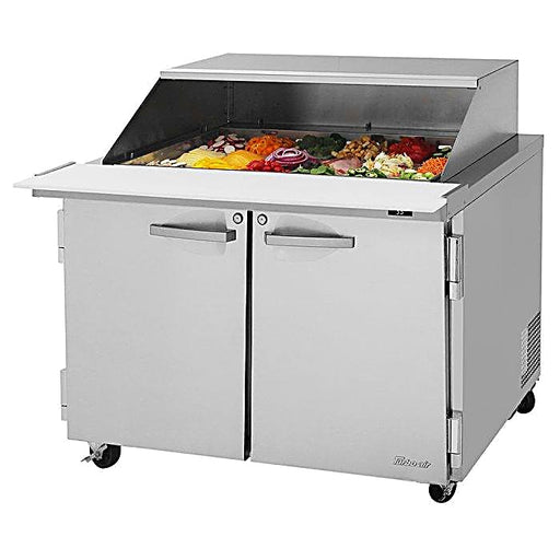 Turbo Air PST-48-18-N-SL 48 1/4" PRO Series Mega Top Sandwich/Salad Prep Table w/ Refrigerated Base - Donut-Equipment.com