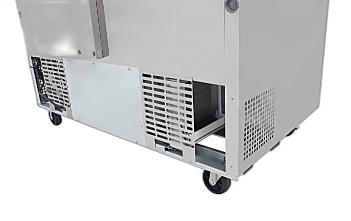 Turbo Air PST-48-18-N 48 1/4" PRO Series Mega Top Sandwich/Salad Prep Table w/ Refrigerated Base - Donut-Equipment.com