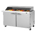 Turbo Air PST-60-24-N-SL 60 1/4" PRO Series Mega Top Sandwich/Salad Prep Table w/ Refrigerated Base - Donut-Equipment.com