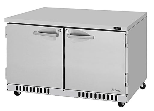 Turbo Air PUR-48-FB-N 48 1/4" W Undercounter Refrigerator w/ (2) Section & (2) Doors, Front Breathing - Donut-Equipment.com