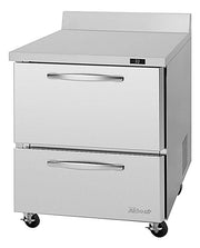 Turbo Air PWR-28-D2-N 27 1/2" Worktop Refrigerator w/ 1 Section, 2 Drawers - Donut-Equipment.com