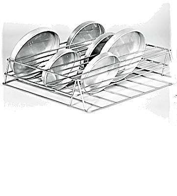 Stainless Steel Cake Pan Rack for LVO Panwasher Bakery Wholesalers