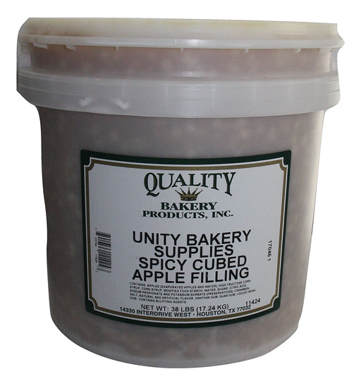 Quality Spicy Cubed Apple Turnover, Donut, Cake & Pastry Filling – 40 pound Bakery Wholesalers
