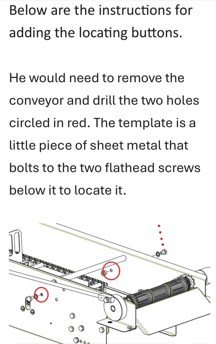 Donut Holes RS' ROLLER-SUBMERGER SYSTEM for Belshaw 2026 MARK V Donut Robot, Electric, Gas, GP Models