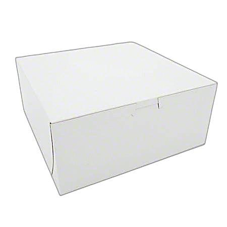 9X9X4 Lock Corner Bakery Box (200) count Bakery Wholesalers