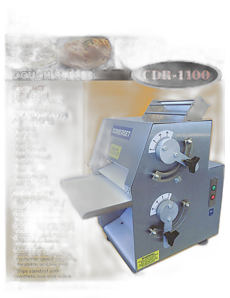 CDR-1100 Dough Roller / Double Pass- Front Operated - Bakery Wholesalers