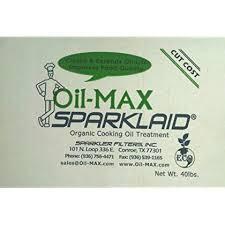 Oil-Max Sparklaid Filtro/polvo de filtración-40LBS