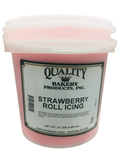 Strawberry Roll and Pastry Icing 22 Pounds Ready To Use Bakery Wholesalers