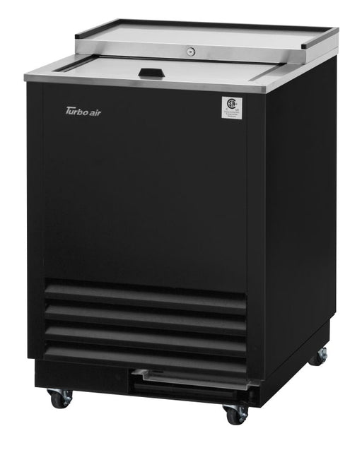 Turbo Air TBC-24SB-GF-N6 25" Black Laminate Exterior, Glass Froster - Bakery Wholesalers