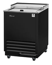 Turbo Air TBC-24SB-GF-N6 25" Black Laminate Exterior, Glass Froster - Donut-Equipment.com