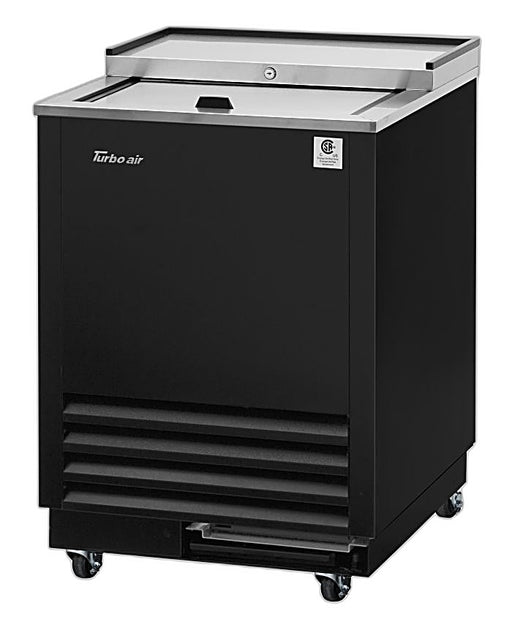 Turbo Air TBC-24SB-GF-N6 25" Black Laminate Exterior, Glass Froster - Donut-Equipment.com