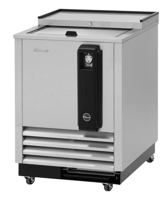 Turbo Air TBC-24SD-N6 24" Super Deluxe Stainless Steel Bottle or Can Cooler - Bakery Wholesalers