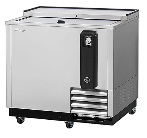 Turbo Air TBC-36SD-N6 36" Super Deluxe Stainless Steel Bottle Cooler - Donut-Equipment.com